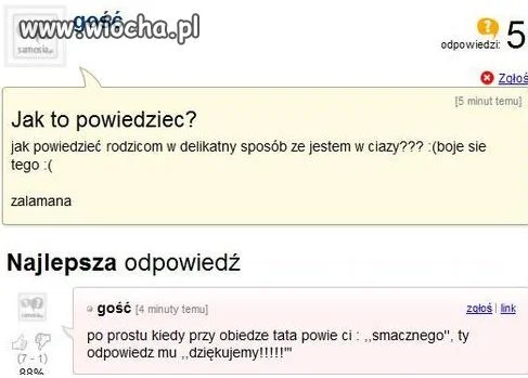 Jestem w ciąży...