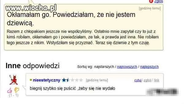 Kłamstwo...