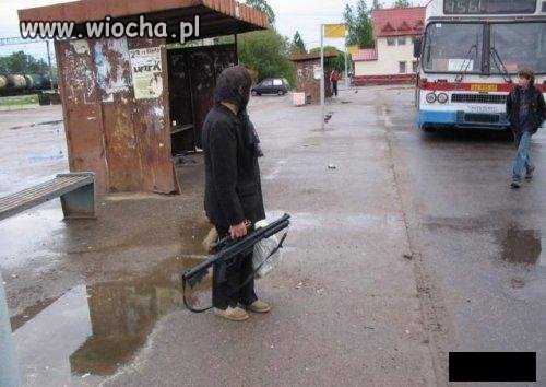 Bez karabinu do miasta nie jadę