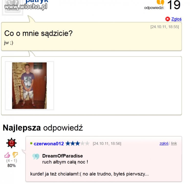 Co o nim sądzicie?