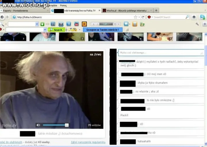 Hahahahaha myślałam, że pierd*lnę jak go zobaczyłam.