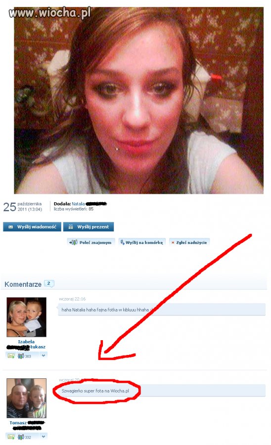 Zdjęcie na kiblu
