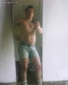 Sexy spodenki i ich zawartość.