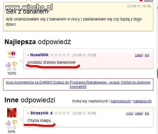 O co to ludzie nie... 