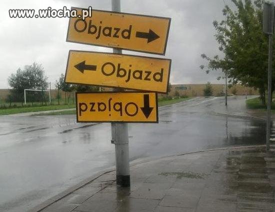 Komentarz zbędny. Czyli oznakowanie w Polsce.