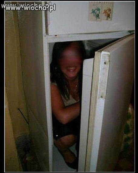 Takie tam w nowej lodówce.