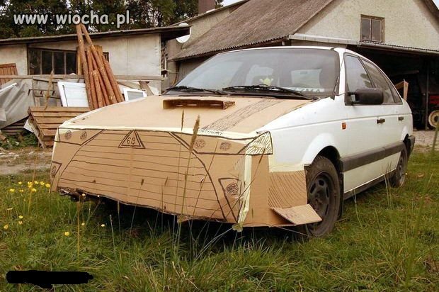 Kartonowy passat