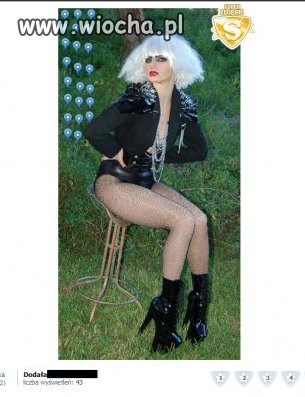 Prawie jak lady gaga 