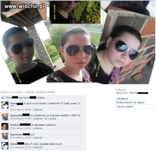 Okularki z biedronki