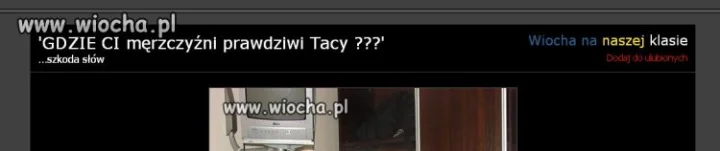 Wiocha na Wiocha.pl ! 