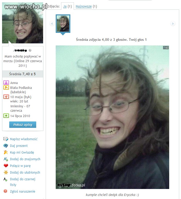 ANNA - ma ochotę popływać w morzu
