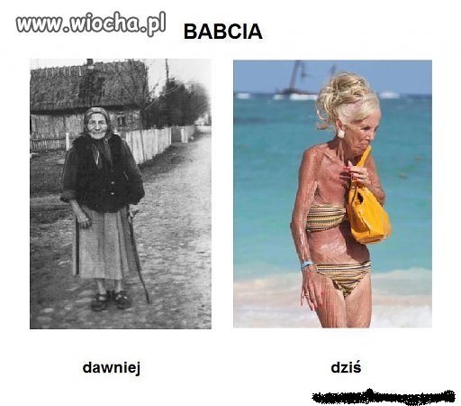 Kto tęskni za starymi babciami