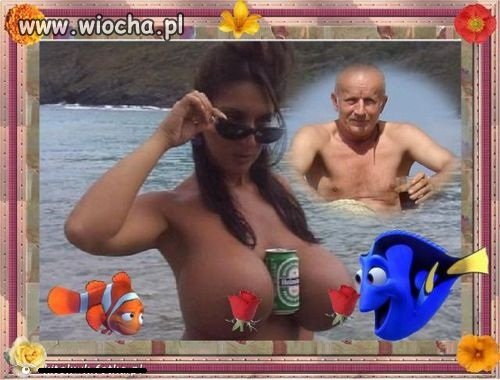 To jest Pan Wiesław lat 61 takich zdjęć ma kilka