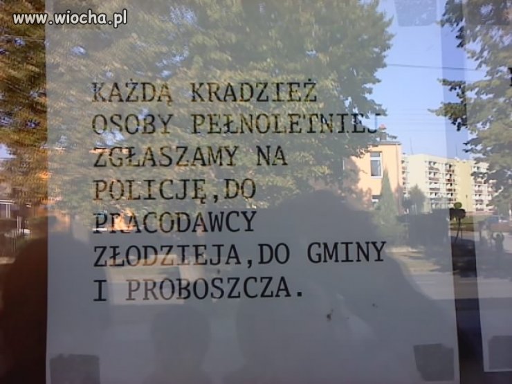 Co tam gmina, policja i szef skoro...