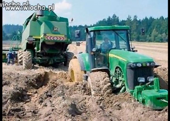 Się troche zakopał...