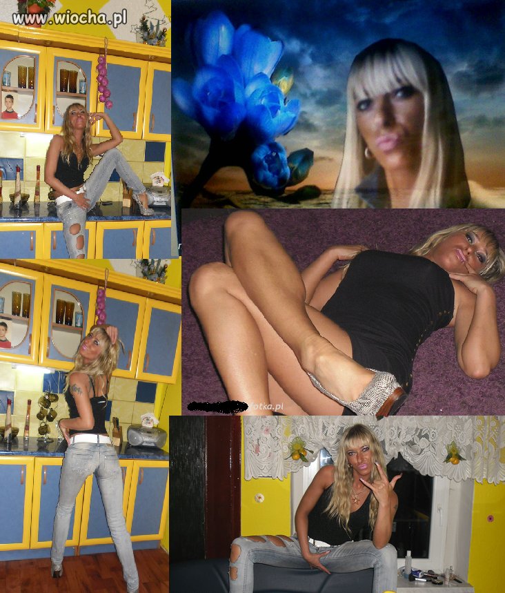 Kolejna typowa zjarana blondi 