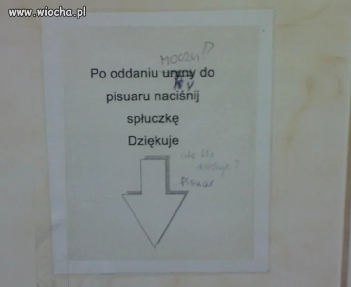 Ale kto dziękuje?