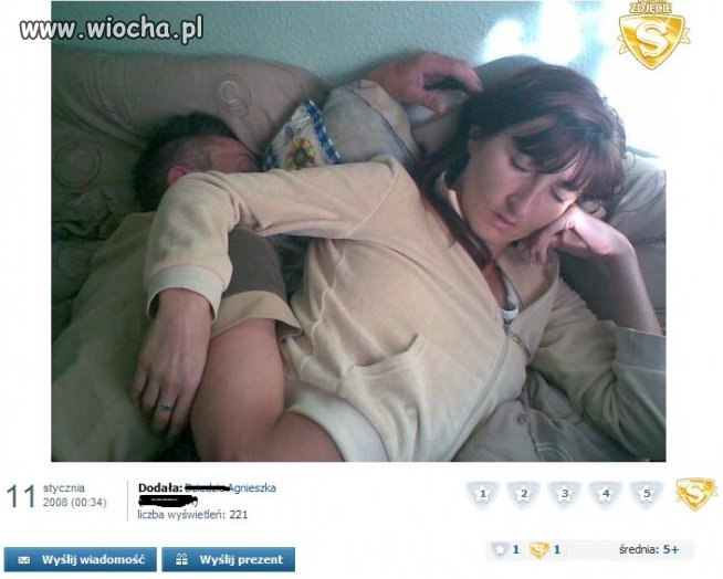 Takie tam jak udaję, że śpię. 