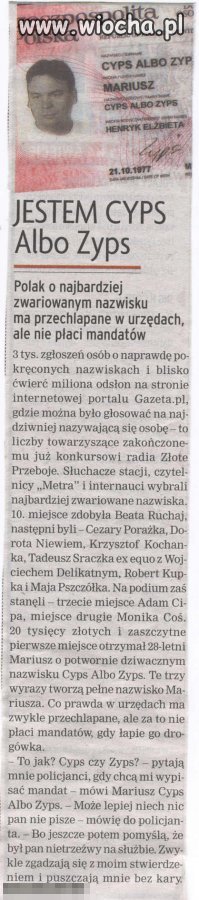 Wiochę to oni mają na dowodzie.