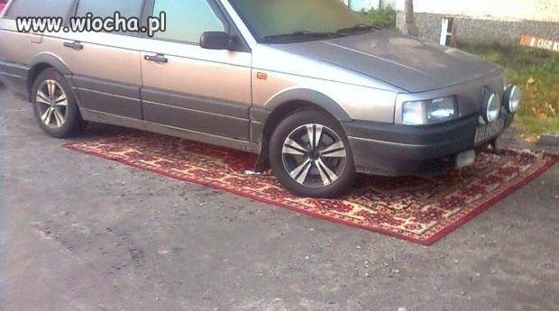 Sposób na wysuszenie dywanu