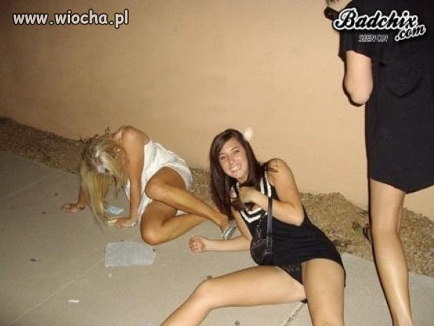 Za dużo wypiłyśmy