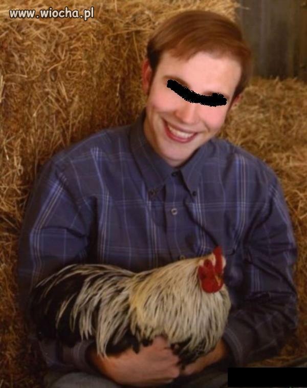 Zdjęcie z kogutem