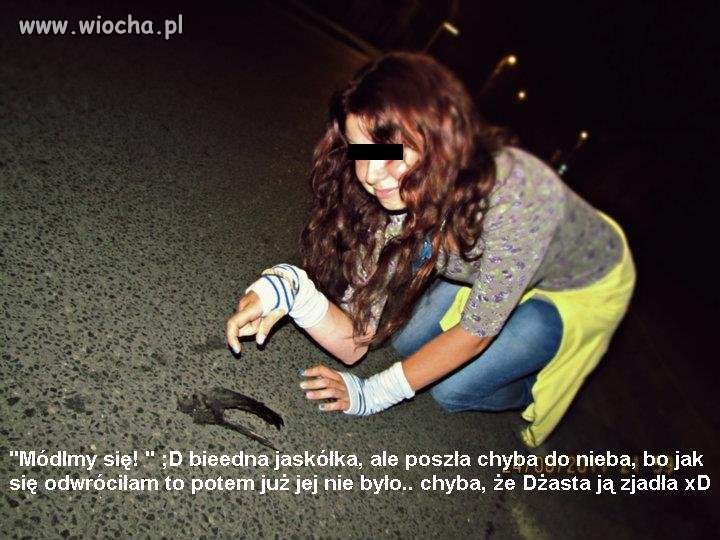 Takie tam z martwym ptaszkiem dla fanu...