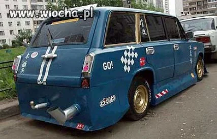 Wiejski dragster 