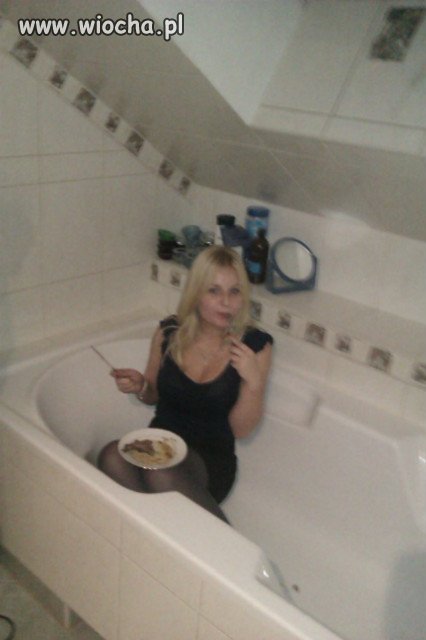 Obiad w wannie? 