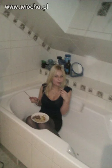 Obiad w wannie? 