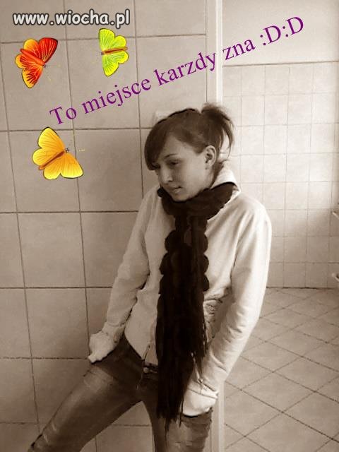Tak "to miejsce kaRZdy zna" i jest to kibelek