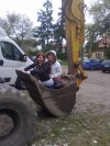 Takie tam w koparce...