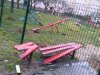 Jak ci ławka przeszkadza w postawieniu siatki