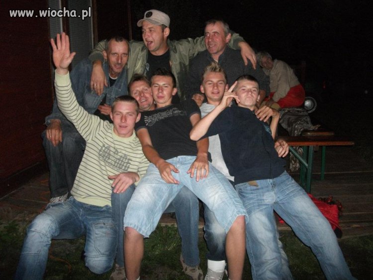 Podchmielone wieśniaki