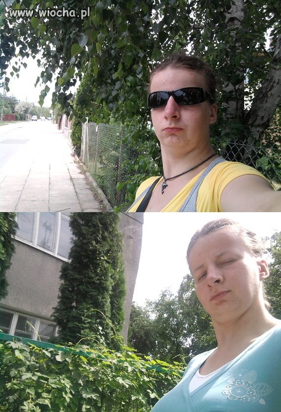 Ta mina, te oczy. Ja się boję.