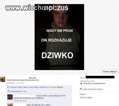 Wiocha na facebooku 