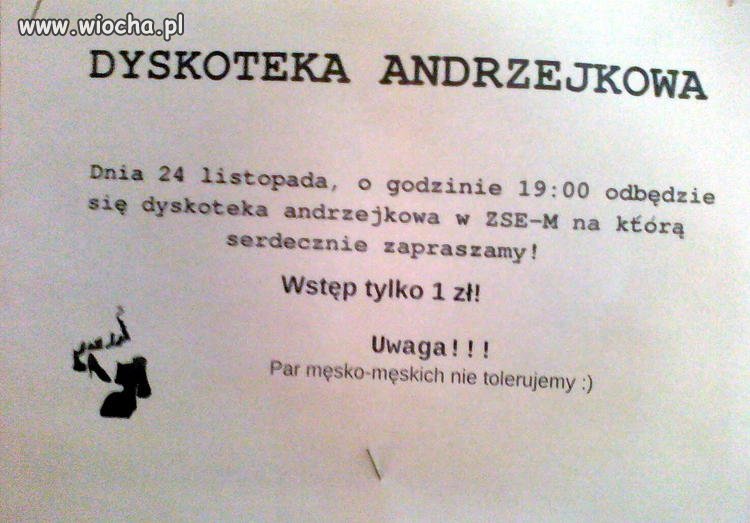 Męsko męskie nie.