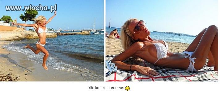 Podpis Alexandry - Moje ciało w wakacje