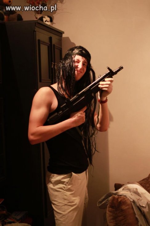 Prawie jak rambo...