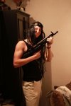 Prawie jak rambo...