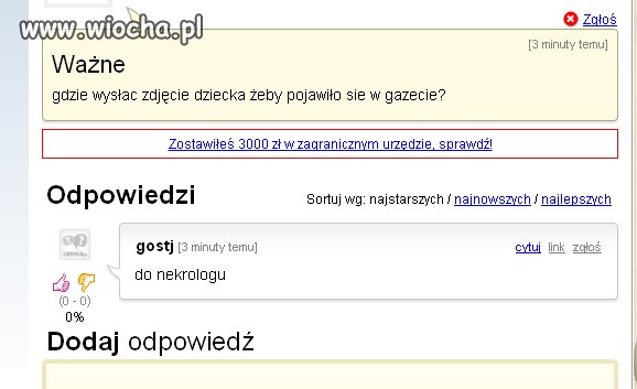 Może i nie wiocha.