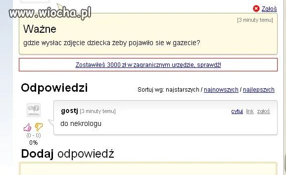 Może i nie wiocha.