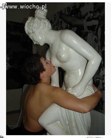 W muzeum...