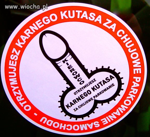 Tę naklejkę bardzo trudno odklieć