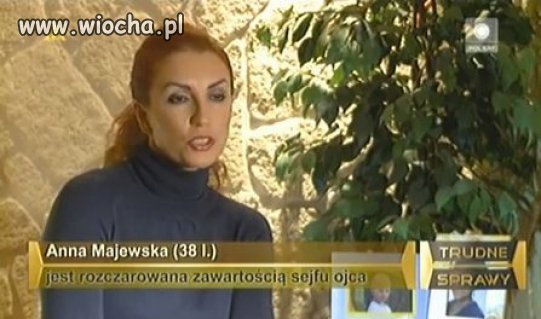 W sejfie jej ojca nic nie było!