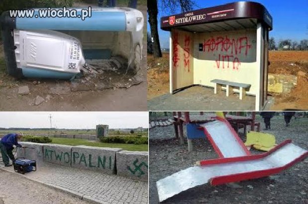 Wandalizm. Gdybym dorwał tych co to zrobili...
