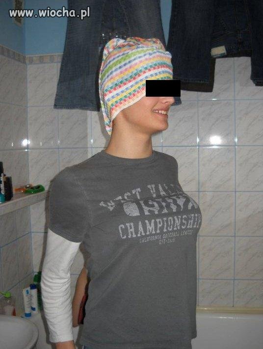 Ależ mam fajny ręcznik