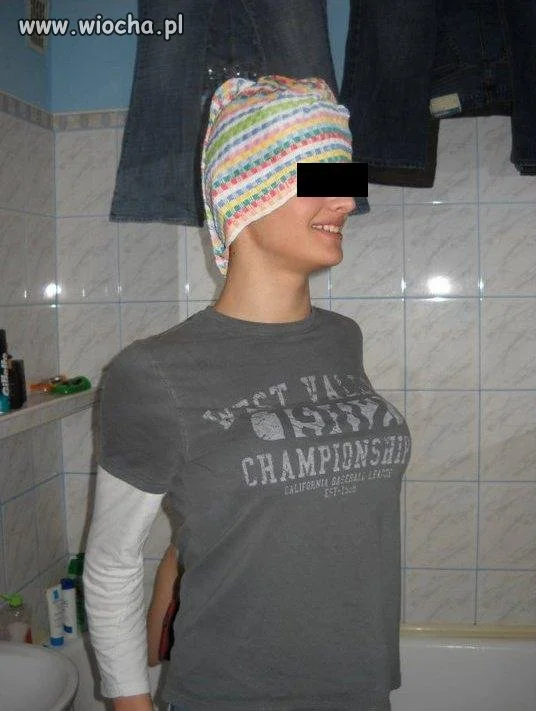 Ależ mam fajny ręcznik