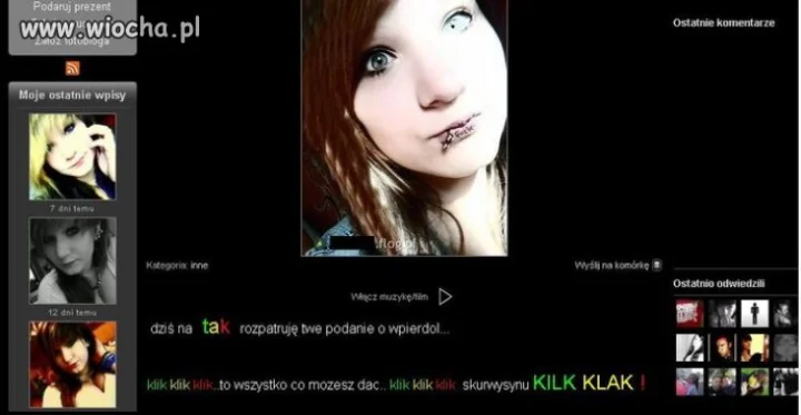 Podanie o wpierdol