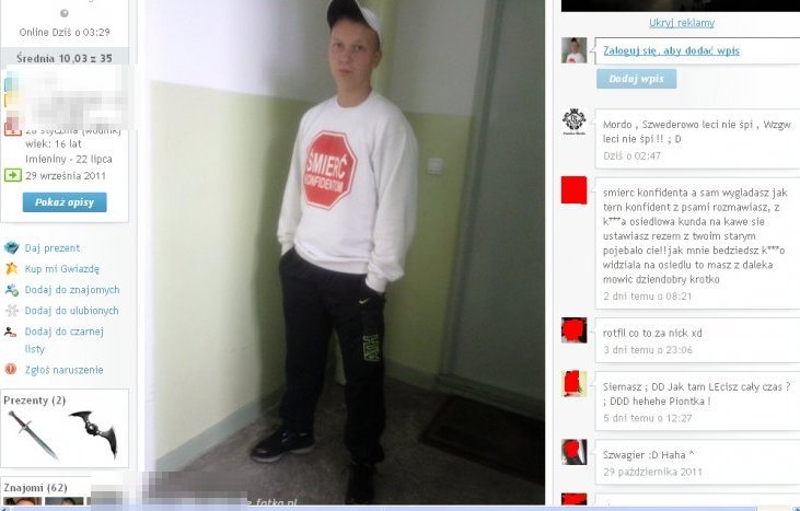 "Kozak" bo bardziej ironicznie już nie można 